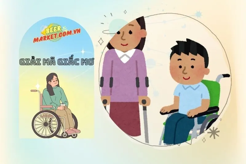 Các con số may mắn khi mơ giấc mơ nằm mơ thấy xe lăn