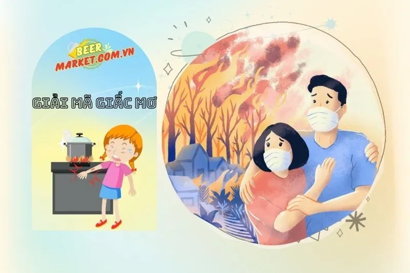 Con số may mắn liên quan đến giấc mơ thấy bị bỏng