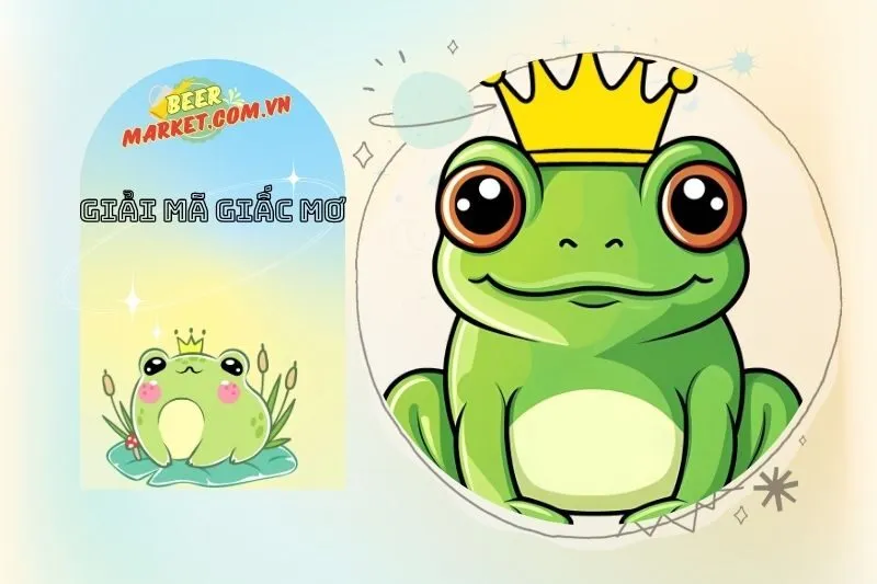 Con số may mắn liên quan đến giấc mơ thấy ếch