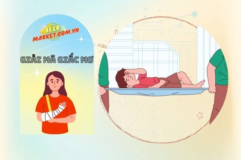 Con số may mắn từ giấc mơ bị thương