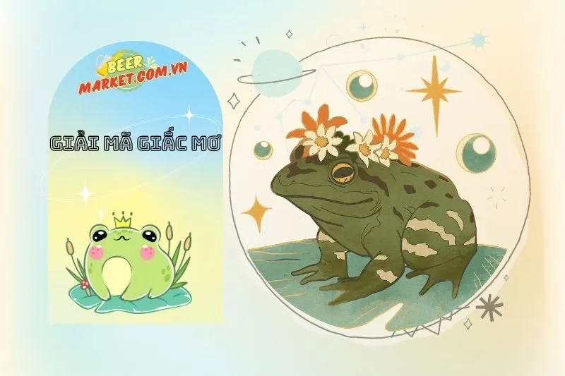 Mơ thấy bắt được con ếch