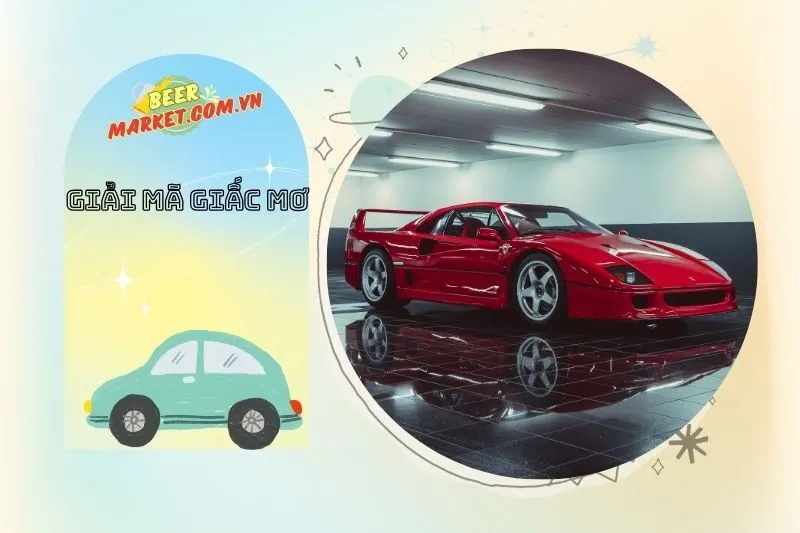 Mơ thấy ô tô màu đỏ