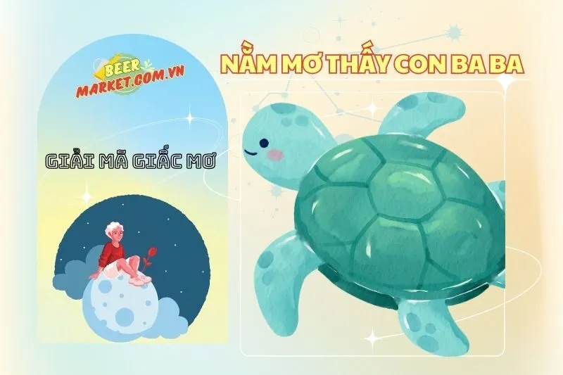 Nằm mơ thấy con ba ba: Giải mã chi tiết và điềm báo thú vị