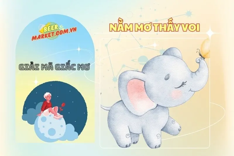 Nằm Mơ Thấy Voi - Giải Mã Ý Nghĩa & Điềm Báo Từ Giấc Mơ 2025